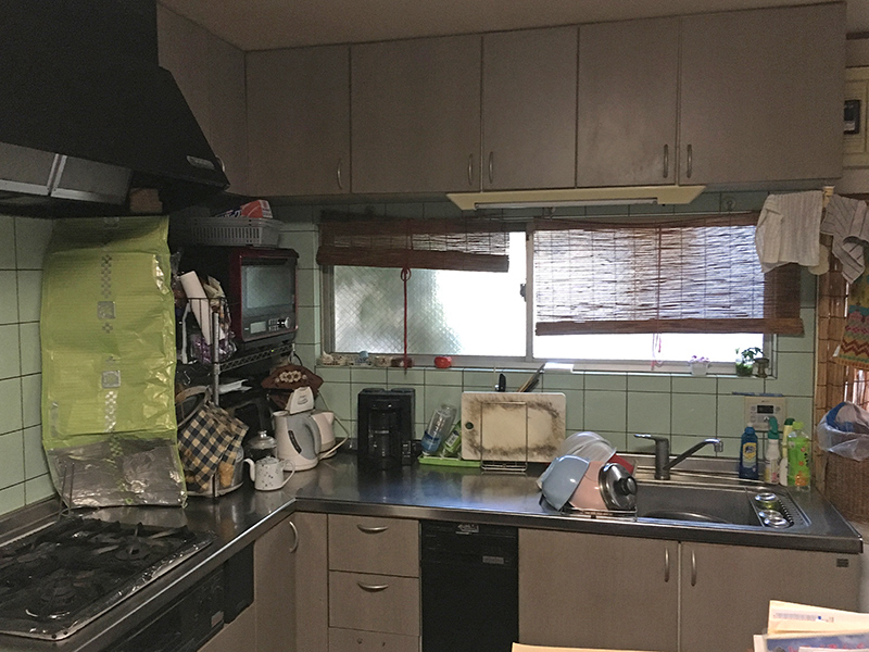 キッチンリフォーム前